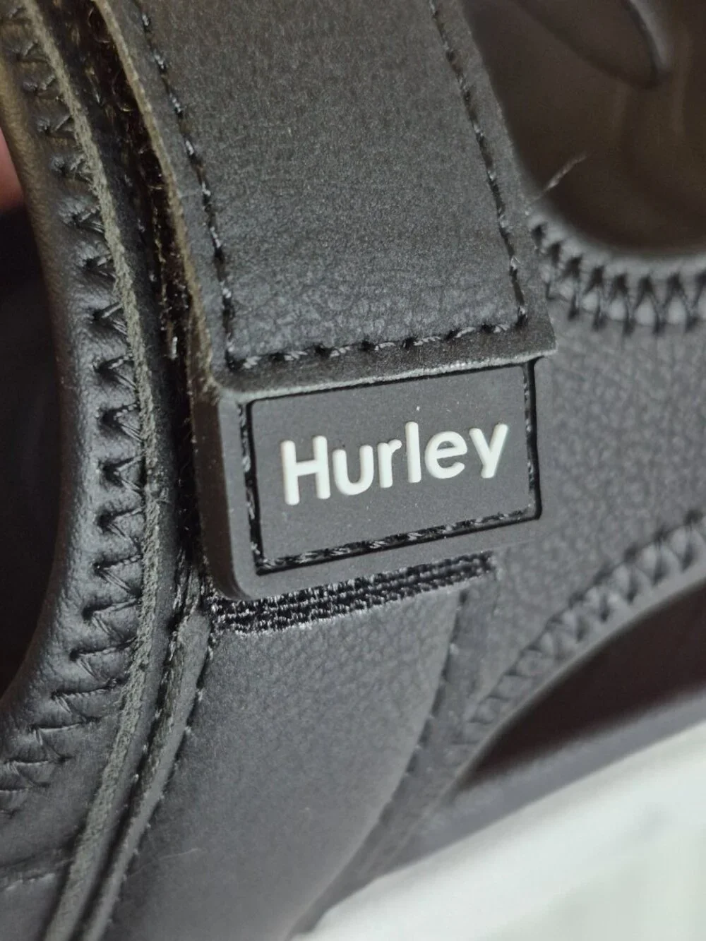 Hurley Men's Strap Sandals Adjustable Comfort Sport Back Strap Black 10, NWT